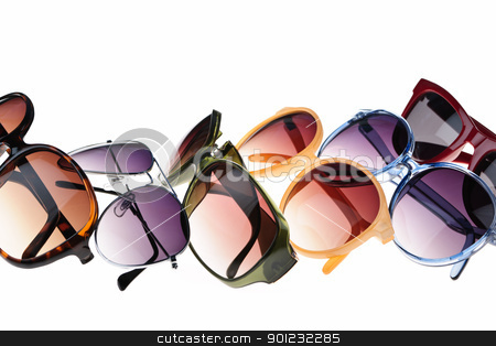 To use this stock image in your creative project, please select the size you need over to the right and click the "Add to Cart" button.
Your downloaded image will come with the Cutcaster watermark removed so don’t worry about the watermark you see on this page. Sunglasses stock photo, Different styles of tinted sunglasses on white background by Elena Elisseeva