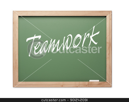 To use this stock image in your creative project, please select the size you need over to the right and click the "Add to Cart" button.
Your downloaded image will come with the Cutcaster watermark removed so don’t worry about the watermark you see on this page. Teamwork Green Chalk Board Series stock photo, Teamwork Green Chalk Board Series on a White Background. by Andy Dean