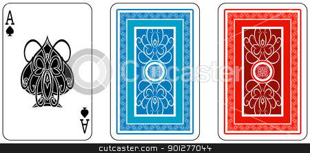 To use this stock image in your creative project, please select the size you need over to the right and click the "Add to Cart" button.
Your downloaded image will come with the Cutcaster watermark removed so don’t worry about the watermark you see on this page. Ace and matching back stock vector clipart, Ace and matching back from deck of playing cards, rest of deck available. by Christos Georghiou