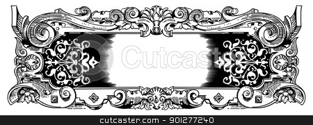 To use this stock image in your creative project, please select the size you need over to the right and click the "Add to Cart" button.
Your downloaded image will come with the Cutcaster watermark removed so don’t worry about the watermark you see on this page. Woodblock style vintage frame stock vector clipart, Vintage frame inspired by rococo or baroque style design by Christos Georghiou