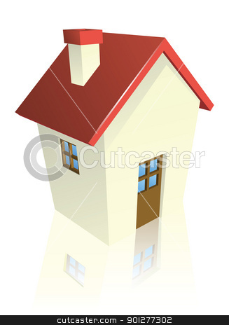 To use this stock image in your creative project, please select the size you need over to the right and click the "Add to Cart" button.
Your downloaded image will come with the Cutcaster watermark removed so don’t worry about the watermark you see on this page. Stylised cottage or house stock vector clipart, Illustration of a stylised cottage or house by Christos Georghiou