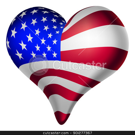To use this stock image in your creative project, please select the size you need over to the right and click the "Add to Cart" button.
Your downloaded image will come with the Cutcaster watermark removed so don’t worry about the watermark you see on this page. American hearts and minds stock vector clipart, Illustration of a heart, with the american flag. by Christos Georghiou