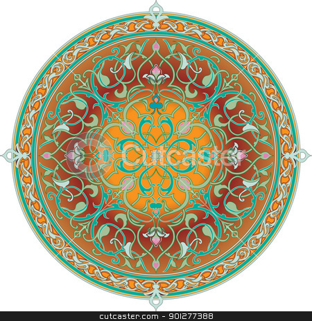 To use this stock image in your creative project, please select the size you need over to the right and click the "Add to Cart" button.
Your downloaded image will come with the Cutcaster watermark removed so don’t worry about the watermark you see on this page. Arabic floral pattern motif Arabic floral pattern motif stock vector clipart, Arabic floral pattern motif Arabic floral pattern motif, based on Ottoman ornament by Christos Georghiou
