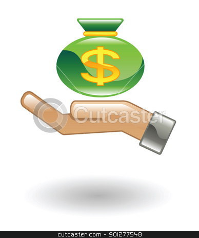 To use this stock image in your creative project, please select the size you need over to the right and click the "Add to Cart" button.
Your downloaded image will come with the Cutcaster watermark removed so don’t worry about the watermark you see on this page. cash in hand Illustration stock vector clipart, Illustration of cash in hand by Christos Georghiou