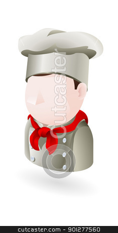 To use this stock image in your creative project, please select the size you need over to the right and click the "Add to Cart" button.
Your downloaded image will come with the Cutcaster watermark removed so don’t worry about the watermark you see on this page. chef cook illustration stock vector clipart, Illustration of a male chef cook character by Christos Georghiou