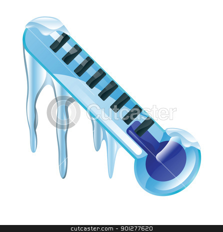 To use this stock image in your creative project, please select the size you need over to the right and click the "Add to Cart" button.
Your downloaded image will come with the Cutcaster watermark removed so don’t worry about the watermark you see on this page. cold weather illustration stock vector clipart, Illustration of frozen thermometer by Christos Georghiou