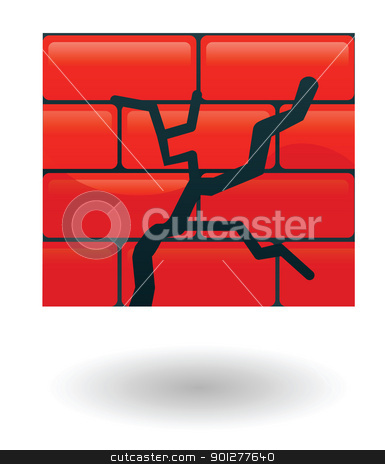 To use this stock image in your creative project, please select the size you need over to the right and click the "Add to Cart" button.
Your downloaded image will come with the Cutcaster watermark removed so don’t worry about the watermark you see on this page. cracked wall Illustration stock vector clipart, Illustration of a red cracked wall by Christos Georghiou