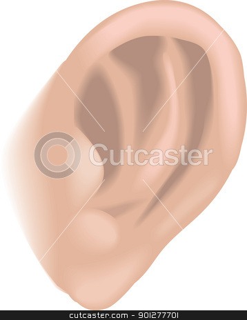 To use this stock image in your creative project, please select the size you need over to the right and click the "Add to Cart" button.
Your downloaded image will come with the Cutcaster watermark removed so don’t worry about the watermark you see on this page. ear illustration stock vector clipart, An illustration of a human ear, no meshes used by Christos Georghiou