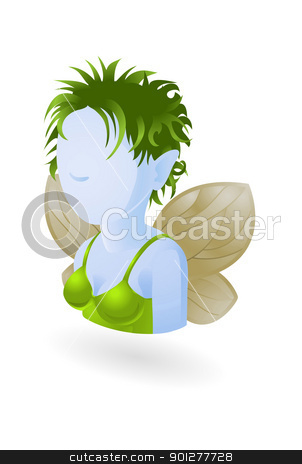 To use this stock image in your creative project, please select the size you need over to the right and click the "Add to Cart" button.
Your downloaded image will come with the Cutcaster watermark removed so don’t worry about the watermark you see on this page. fairy illustration stock vector clipart, Illustration of a fairy with green hair by Christos Georghiou