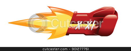 To use this stock image in your creative project, please select the size you need over to the right and click the "Add to Cart" button.
Your downloaded image will come with the Cutcaster watermark removed so don’t worry about the watermark you see on this page. flaming boxing glove stock vector clipart, Illustration of a flaming boxing glove by Christos Georghiou