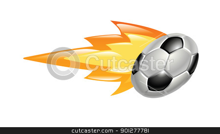 To use this stock image in your creative project, please select the size you need over to the right and click the "Add to Cart" button.
Your downloaded image will come with the Cutcaster watermark removed so don’t worry about the watermark you see on this page. flaming soccer ball stock vector clipart, Illustration of a flaming soccer ball by Christos Georghiou