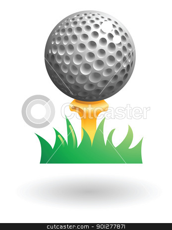 To use this stock image in your creative project, please select the size you need over to the right and click the "Add to Cart" button.
Your downloaded image will come with the Cutcaster watermark removed so don’t worry about the watermark you see on this page. golfball Illustration stock vector clipart, Illustration of a golf ball on a tee by Christos Georghiou