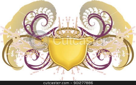 To use this stock image in your creative project, please select the size you need over to the right and click the "Add to Cart" button.
Your downloaded image will come with the Cutcaster watermark removed so don’t worry about the watermark you see on this page. Grunge background shield element stock vector clipart, A Winged shield graffiti grunge background. Grouped and in layers for easy editing. No meshes used. by Christos Georghiou