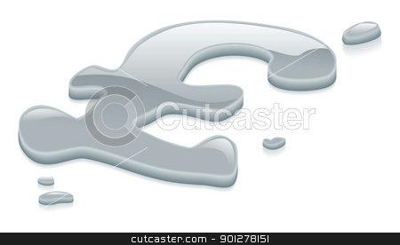 To use this stock image in your creative project, please select the size you need over to the right and click the "Add to Cart" button.
Your downloaded image will come with the Cutcaster watermark removed so don’t worry about the watermark you see on this page. Liquid silver metal pound sterling symbol sign stock vector clipart, Illustration of a liquid silver metal pound sterling symbol sign by Christos Georghiou