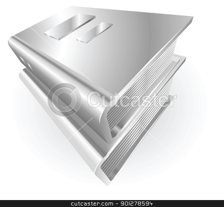 To use this stock image in your creative project, please select the size you need over to the right and click the "Add to Cart" button.
Your downloaded image will come with the Cutcaster watermark removed so don’t worry about the watermark you see on this page. silver metallic books stock vector clipart, Illustration of silver metallic books by Christos Georghiou