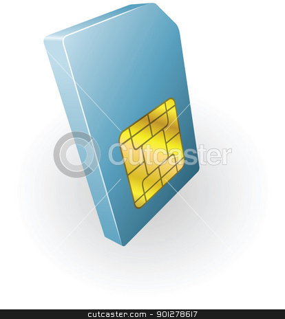 To use this stock image in your creative project, please select the size you need over to the right and click the "Add to Cart" button.
Your downloaded image will come with the Cutcaster watermark removed so don’t worry about the watermark you see on this page. sim card illustration stock vector clipart, Illustration of a sim card by Christos Georghiou