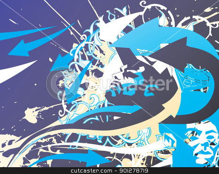 To use this stock image in your creative project, please select the size you need over to the right and click the "Add to Cart" button.
Your downloaded image will come with the Cutcaster watermark removed so don’t worry about the watermark you see on this page. Street Background Illustration stock vector clipart, An illustrated funky street urban background with cool faces by Christos Georghiou