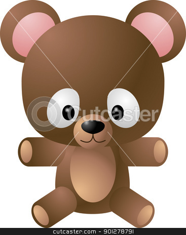 To use this stock image in your creative project, please select the size you need over to the right and click the "Add to Cart" button.
Your downloaded image will come with the Cutcaster watermark removed so don’t worry about the watermark you see on this page. teddy bear illustration stock vector clipart, A vector illustration of a cute cartoony teddy bear by Christos Georghiou