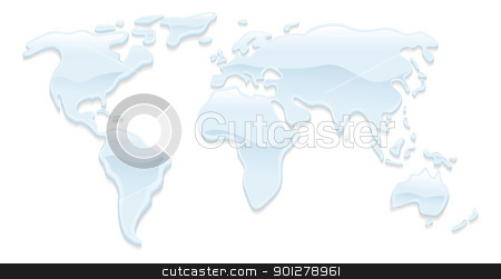To use this stock image in your creative project, please select the size you need over to the right and click the "Add to Cart" button.
Your downloaded image will come with the Cutcaster watermark removed so don’t worry about the watermark you see on this page. Water world map illustration stock vector clipart, A world map with water droplets forming the continents by Christos Georghiou