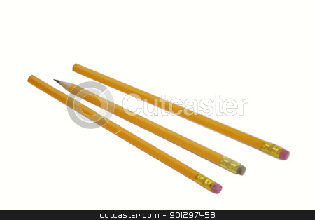 To use this stock image in your creative project, please select the size you need over to the right and click the "Add to Cart" button.
Your downloaded image will come with the Cutcaster watermark removed so don’t worry about the watermark you see on this page. Three pencils stock photo, Three pencils with the middle one sharpened by Tyler Olson