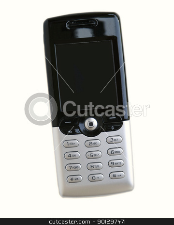 To use this stock image in your creative project, please select the size you need over to the right and click the "Add to Cart" button.
Your downloaded image will come with the Cutcaster watermark removed so don’t worry about the watermark you see on this page. Cell Phone Isolated stock photo, A mobile cell phone isolated on white by Tyler Olson