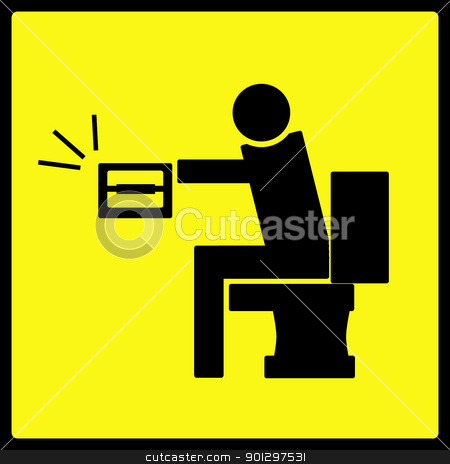 To use this stock image in your creative project, please select the size you need over to the right and click the "Add to Cart" button.
Your downloaded image will come with the Cutcaster watermark removed so don’t worry about the watermark you see on this page. Empty Toilet Paper stock photo, A man on a toilet with the toilet paper roll empty by Tyler Olson