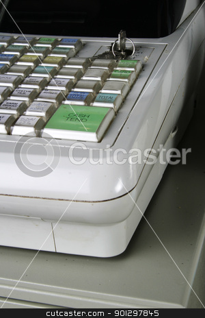 To use this stock image in your creative project, please select the size you need over to the right and click the "Add to Cart" button.
Your downloaded image will come with the Cutcaster watermark removed so don’t worry about the watermark you see on this page. Cash Register Detail stock photo, Well used cash register. by Tyler Olson