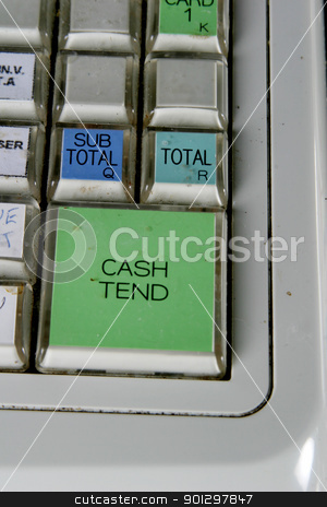 To use this stock image in your creative project, please select the size you need over to the right and click the "Add to Cart" button.
Your downloaded image will come with the Cutcaster watermark removed so don’t worry about the watermark you see on this page. Cash Register Detail stock photo, Well used cash register. by Tyler Olson