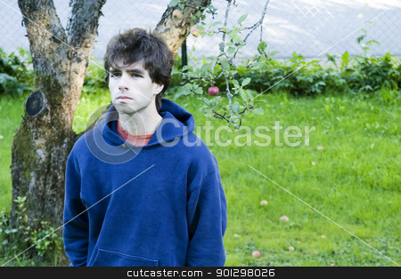 To use this stock image in your creative project, please select the size you need over to the right and click the "Add to Cart" button.
Your downloaded image will come with the Cutcaster watermark removed so don’t worry about the watermark you see on this page. Lonely Wonder stock photo, A male looking up, with a wondering lonely look by Tyler Olson
