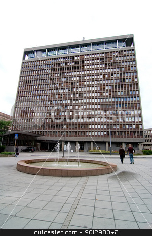 To use this stock image in your creative project, please select the size you need over to the right and click the "Add to Cart" button.
Your downloaded image will come with the Cutcaster watermark removed so don’t worry about the watermark you see on this page. Government Building stock photo, The government buildings in Oslo, Norway by Tyler Olson