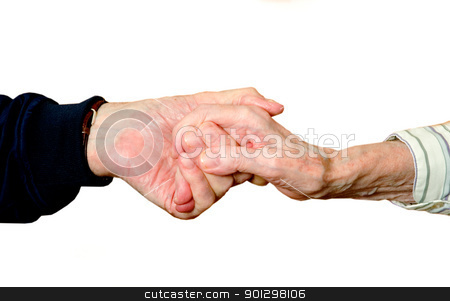 To use this stock image in your creative project, please select the size you need over to the right and click the "Add to Cart" button.
Your downloaded image will come with the Cutcaster watermark removed so don’t worry about the watermark you see on this page. Old Love stock photo, True Love shown in two old hands holding each other, isolated on white with clipping path. by Tyler Olson