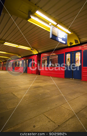 To use this stock image in your creative project, please select the size you need over to the right and click the "Add to Cart" button.
Your downloaded image will come with the Cutcaster watermark removed so don’t worry about the watermark you see on this page. Subway Abstract stock photo, Subway abstract for the Oslo subway system by Tyler Olson