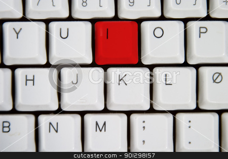 To use this stock image in your creative project, please select the size you need over to the right and click the "Add to Cart" button.
Your downloaded image will come with the Cutcaster watermark removed so don’t worry about the watermark you see on this page. Computer Keyboard Letter I stock photo, Isolated letter I on from a computer desktop keyboard highlighted in green
by Tyler Olson