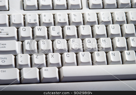 To use this stock image in your creative project, please select the size you need over to the right and click the "Add to Cart" button.
Your downloaded image will come with the Cutcaster watermark removed so don’t worry about the watermark you see on this page. White Desktop Computer Keyboard stock photo, Computer Keyboard from a desktop computer. by Tyler Olson