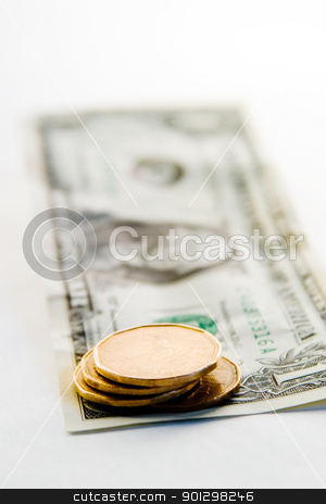 To use this stock image in your creative project, please select the size you need over to the right and click the "Add to Cart" button.
Your downloaded image will come with the Cutcaster watermark removed so don’t worry about the watermark you see on this page. Canadian VS American Dollar stock photo, Canadian Dollar VS the American Dollar with the canadian dollar in focus by Tyler Olson