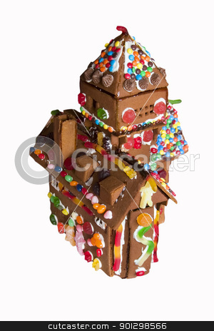 To use this stock image in your creative project, please select the size you need over to the right and click the "Add to Cart" button.
Your downloaded image will come with the Cutcaster watermark removed so don’t worry about the watermark you see on this page. Ginger Bread House stock photo, Ginger bread house detail. by Tyler Olson
