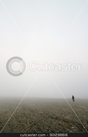 To use this stock image in your creative project, please select the size you need over to the right and click the "Add to Cart" button.
Your downloaded image will come with the Cutcaster watermark removed so don’t worry about the watermark you see on this page. Prairie Fog Walk stock photo, Walking in prairie fog in a meadow by Tyler Olson