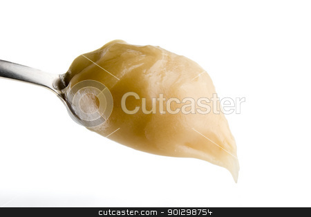 To use this stock image in your creative project, please select the size you need over to the right and click the "Add to Cart" button.
Your downloaded image will come with the Cutcaster watermark removed so don’t worry about the watermark you see on this page. Honey Serving stock photo, A spoon with a serving of honey, over a white background by Tyler Olson