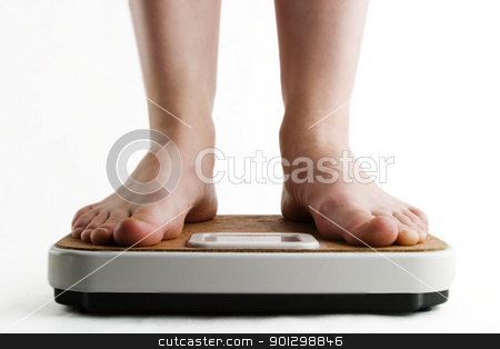 To use this stock image in your creative project, please select the size you need over to the right and click the "Add to Cart" button.
Your downloaded image will come with the Cutcaster watermark removed so don’t worry about the watermark you see on this page. Weighing In stock photo, A pair of female feet standing on a bathroom scale by Tyler Olson