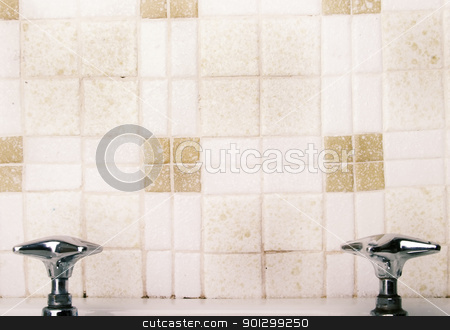 To use this stock image in your creative project, please select the size you need over to the right and click the "Add to Cart" button.
Your downloaded image will come with the Cutcaster watermark removed so don’t worry about the watermark you see on this page. Retro Sink Faucet stock photo, A retro sink tap and faucet by Tyler Olson