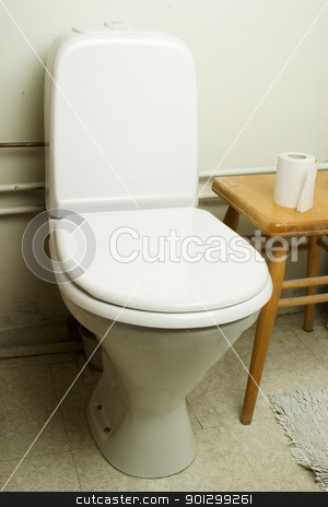 To use this stock image in your creative project, please select the size you need over to the right and click the "Add to Cart" button.
Your downloaded image will come with the Cutcaster watermark removed so don’t worry about the watermark you see on this page. European Toilet stock photo, An interior shot of a european bathroom showing the toilet by Tyler Olson