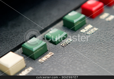 To use this stock image in your creative project, please select the size you need over to the right and click the "Add to Cart" button.
Your downloaded image will come with the Cutcaster watermark removed so don’t worry about the watermark you see on this page. Retro Rock Button stock photo, Retro organ button with Rock in focus by Tyler Olson