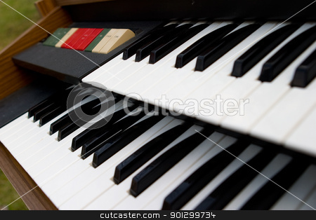 To use this stock image in your creative project, please select the size you need over to the right and click the "Add to Cart" button.
Your downloaded image will come with the Cutcaster watermark removed so don’t worry about the watermark you see on this page. Retro Organ keys stock photo, detail of an old retro organ by Tyler Olson