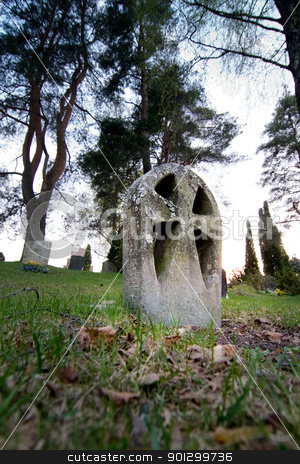 To use this stock image in your creative project, please select the size you need over to the right and click the "Add to Cart" button.
Your downloaded image will come with the Cutcaster watermark removed so don’t worry about the watermark you see on this page. Old Gravestone stock photo, An old weathered gravestone from the 1800's by Tyler Olson