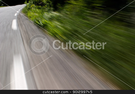 To use this stock image in your creative project, please select the size you need over to the right and click the "Add to Cart" button.
Your downloaded image will come with the Cutcaster watermark removed so don’t worry about the watermark you see on this page. Speed Drive stock photo, A motion blur image of a road and folliage. by Tyler Olson
