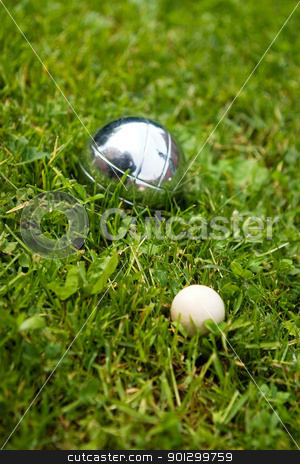 To use this stock image in your creative project, please select the size you need over to the right and click the "Add to Cart" button.
Your downloaded image will come with the Cutcaster watermark removed so don’t worry about the watermark you see on this page. Bocce Balls stock photo, Bocce balls sitting in the green grass, close to the target. -shallow depth of field.- by Tyler Olson