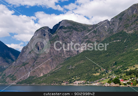 To use this stock image in your creative project, please select the size you need over to the right and click the "Add to Cart" button.
Your downloaded image will come with the Cutcaster watermark removed so don’t worry about the watermark you see on this page. Norway Fjord Scenic stock photo, Fjord Scenic from the pass between Aurlandsfjord and naeroyfjord (nryfjord), in Sognefjord, Norway by Tyler Olson
