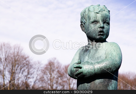 To use this stock image in your creative project, please select the size you need over to the right and click the "Add to Cart" button.
Your downloaded image will come with the Cutcaster watermark removed so don’t worry about the watermark you see on this page. Little Boy Statue stock photo, A statue of a worried little boy at the vigeland park, Oslo Norway. by Tyler Olson