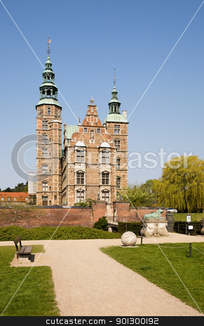 To use this stock image in your creative project, please select the size you need over to the right and click the "Add to Cart" button.
Your downloaded image will come with the Cutcaster watermark removed so don’t worry about the watermark you see on this page. Rosenborg Castle stock photo, Rosenborg castle which is situated in the center of Copenhagen, Denmark by Tyler Olson