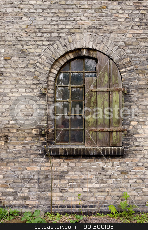 To use this stock image in your creative project, please select the size you need over to the right and click the "Add to Cart" button.
Your downloaded image will come with the Cutcaster watermark removed so don’t worry about the watermark you see on this page. Old Window Detail stock photo, An old antique window on a brick building by Tyler Olson